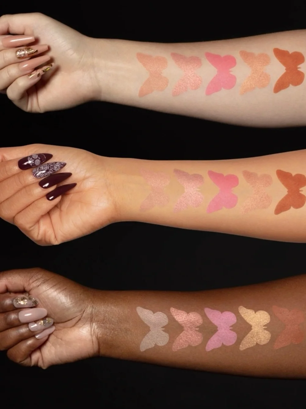 Melt Cosmetics Butterfly Gold & Pink Makeup Collection